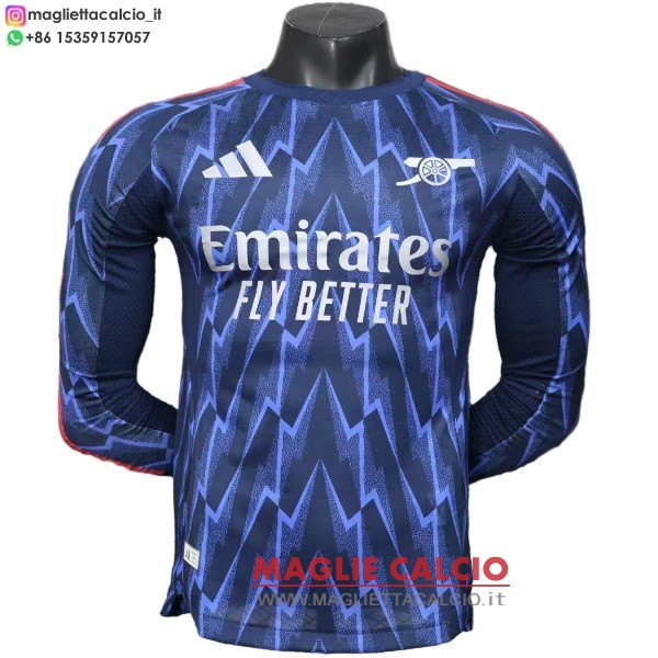 tailandia nuova seconda ML giocatori divisione magliette arsenal 2025-2026