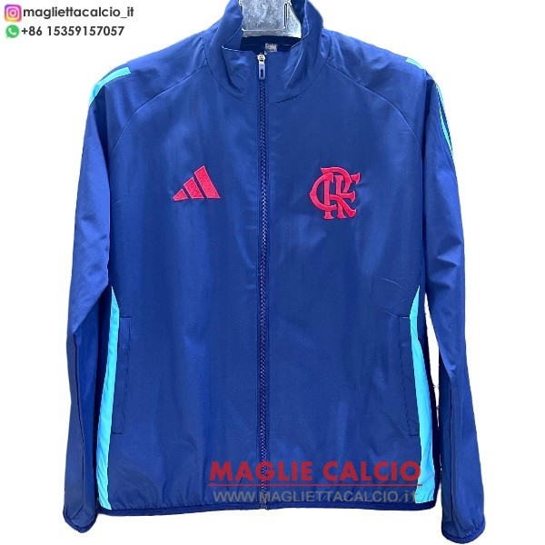 nuova flamengo blu giacca a vento 2025-2026