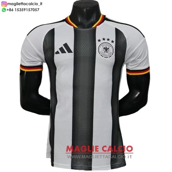 nuova speciale giocatori magliette nazionale germania 2026 bianco nero