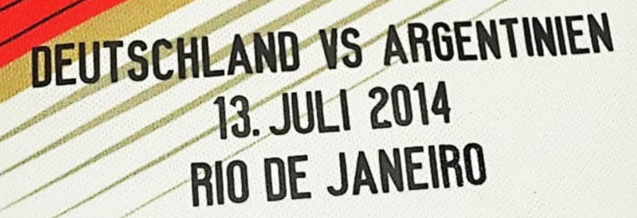 Germany world cup 2014 and final patch match details（2014世界杯决赛字（德国））