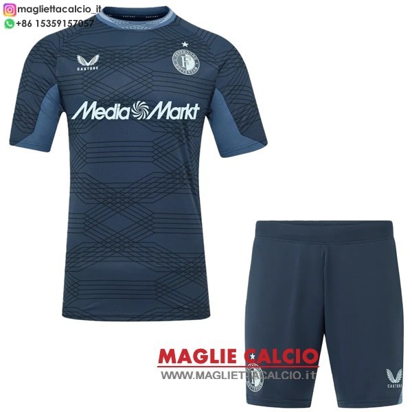 nuova seconda magliette feyenoord rotterdam bambino 2025-2026