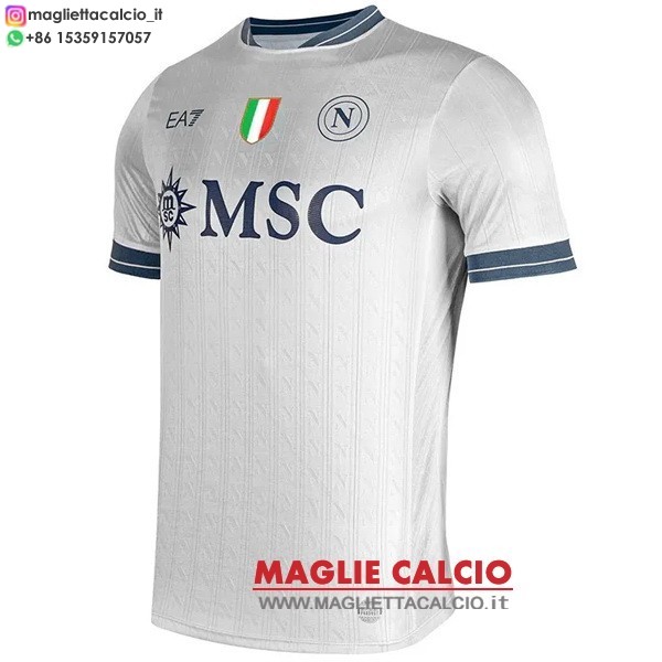 thailandia nuova portiere divisione magliette napoli 2025-2026 grigio