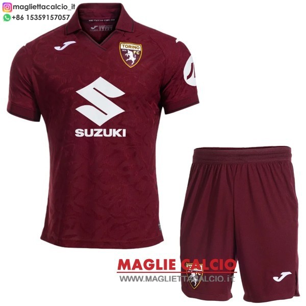 nuova prima maglietta torino set completo bambino 2025-2026