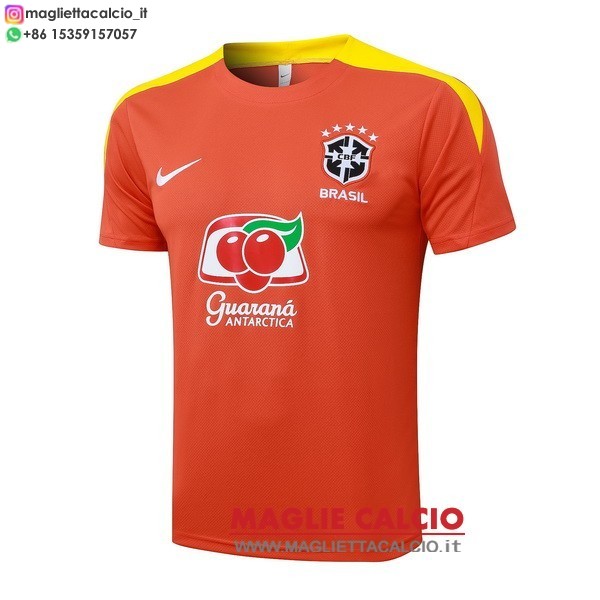 formazione divisione magliette brasile 2026 arancione giallo