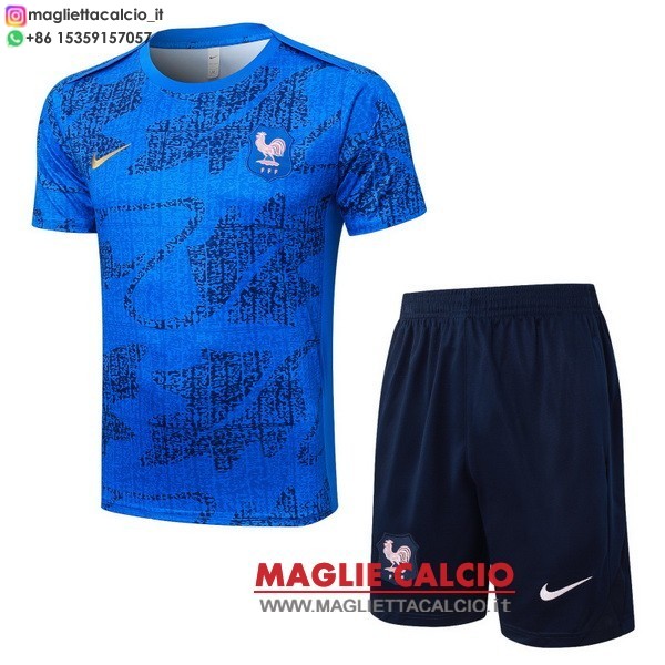 nuova magliette francia formazione set completo 2026 blu Navy