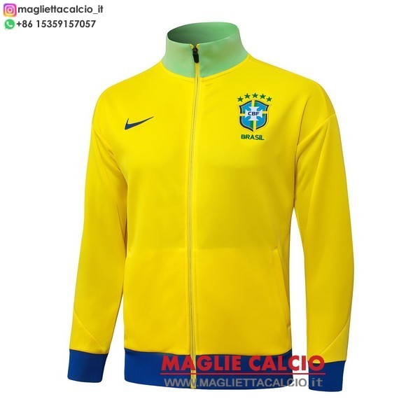 nuova brasil blu verde giacca full zip 2026