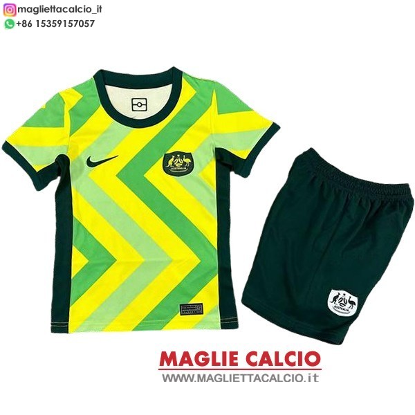 nuova prima maglietta set completo australia bambino 2025