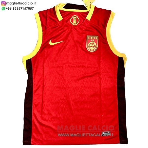 nuova prima Senza Maniche magliette nazionale china 2025