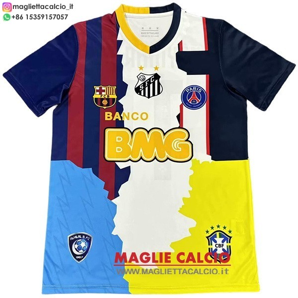 thailandia speciale magliette nazionale brasile 2026 blu bianco giallo