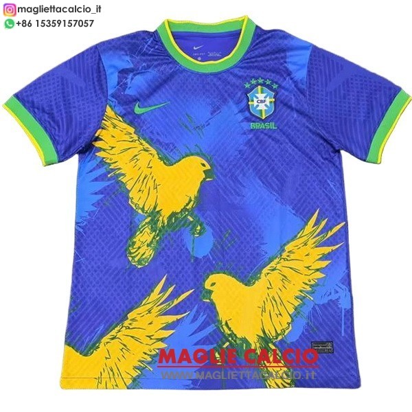 thailandia speciale magliette nazionale brasile 2026 blu giallo