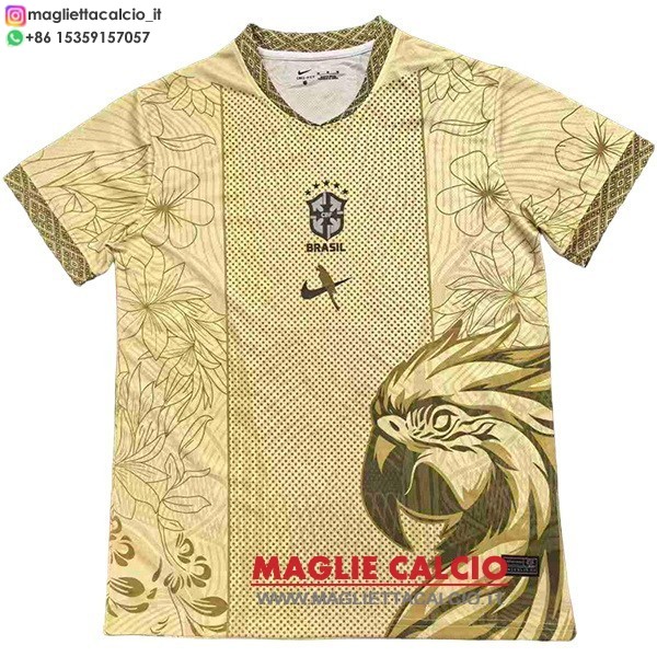 thailandia speciale magliette nazionale brasile 2026 Giallo