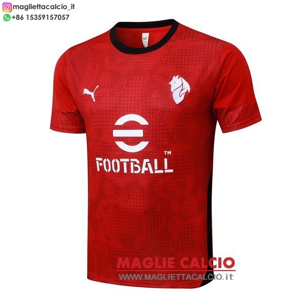 nuova formazione divisione magliette ac milan 2025-2026 rosso nero