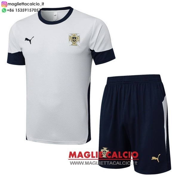 nuova formazione set completo divisione magliette portogallo 2026 bianco blu