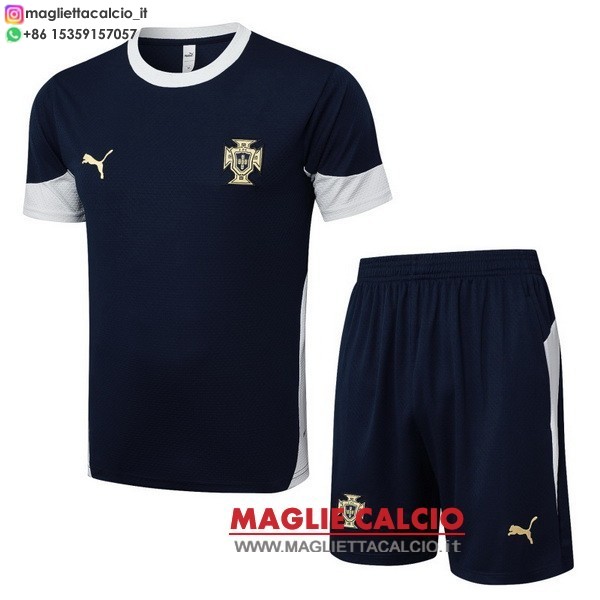 nuova formazione set completo divisione magliette portogallo 2026 blu bianco