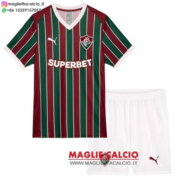 nuova prima maglietta fluminense set completo bambino 2026-2027