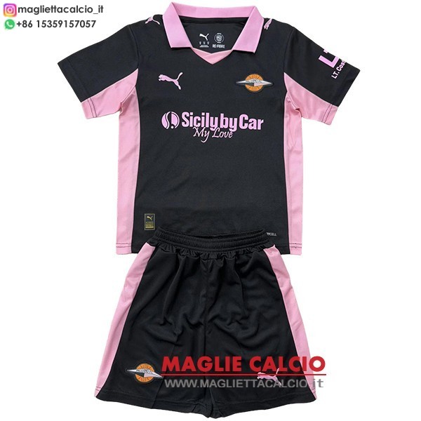 nuova seconda divisione magliette palermo set completo uomo 2025-2026