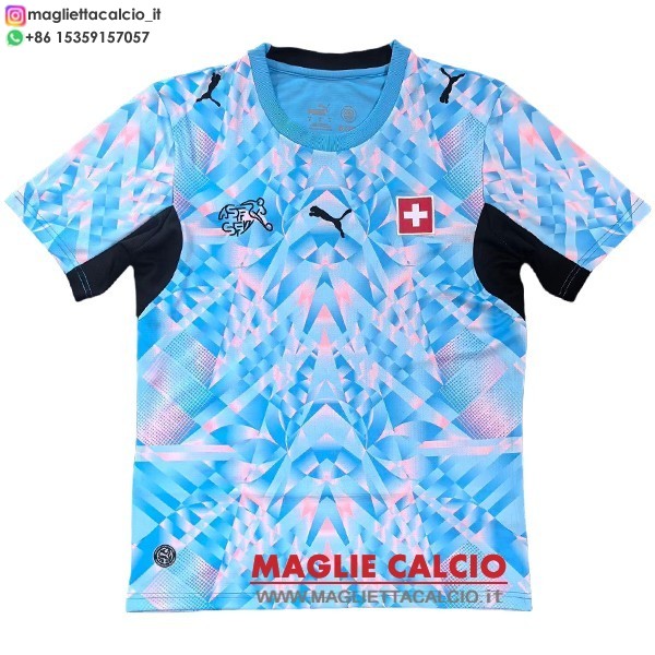 thailandia nuova Portiere magliette nazionale svizzera 2026 Blu