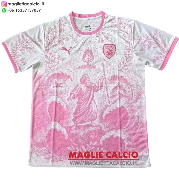 thailandia Speciale magliette israel 2026 Bianco Rosa
