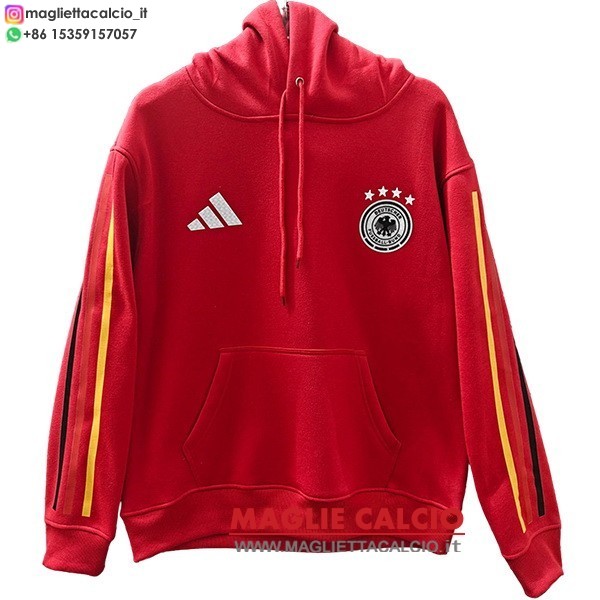 nuova germania rosso felpa con cappuccio 26