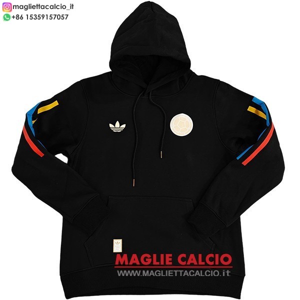 columbia nero felpa con cappuccio 2026