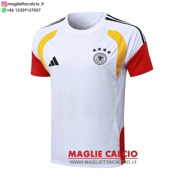 nuova formazione divisione magliette germania 2026 bianco giallo