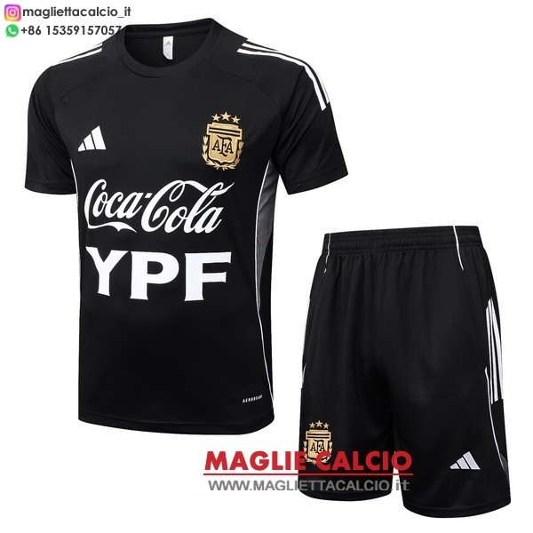 nuova formazione set completo divisione magliette argentina 2026 nero bianco