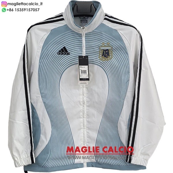 nuova argentina bianco blu giacca a vento 2026