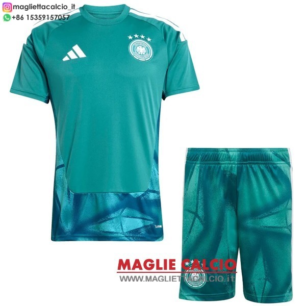 nuova portiere magliette nazionale germania set completo uomo 2026 verde