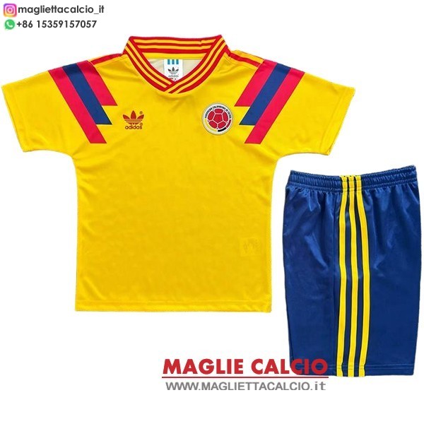 Prima magliette colombia bambino Retro 1990