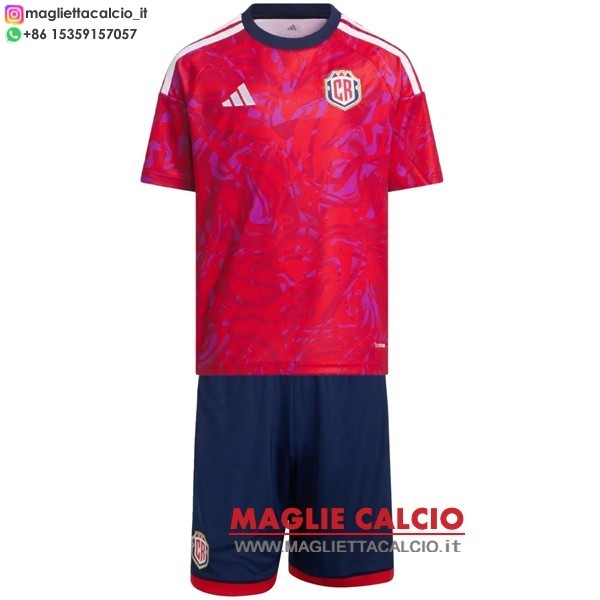 nuova prima magliette Costa Rica set completo bambino 2026