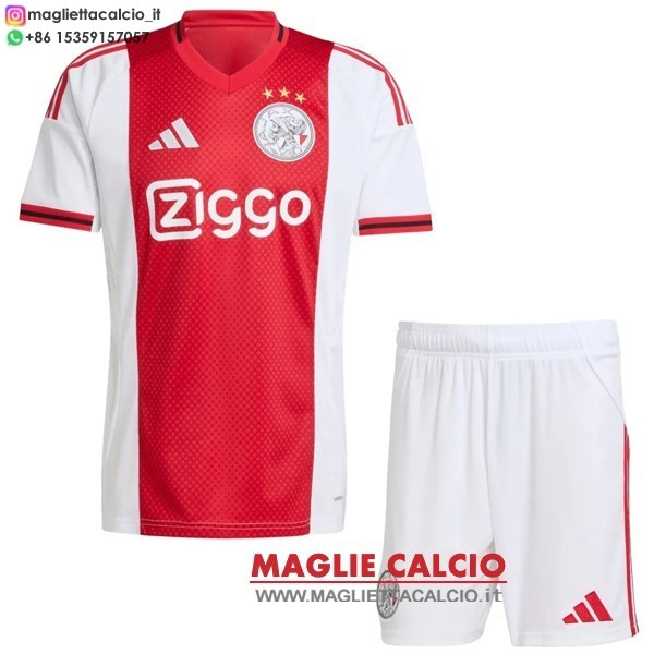 prima divisione magliette ajax set completo uomo 2025-2026