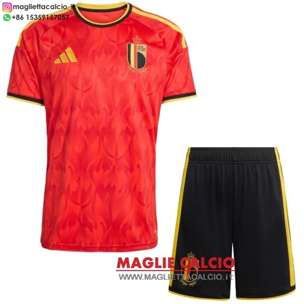 prima magliette nazionale belgio set completo uomo 2026