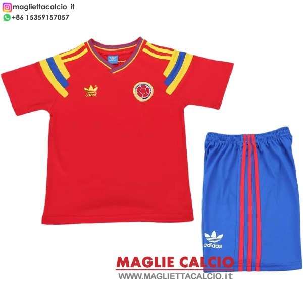 seconda magliette colombia bambino Retro 1990