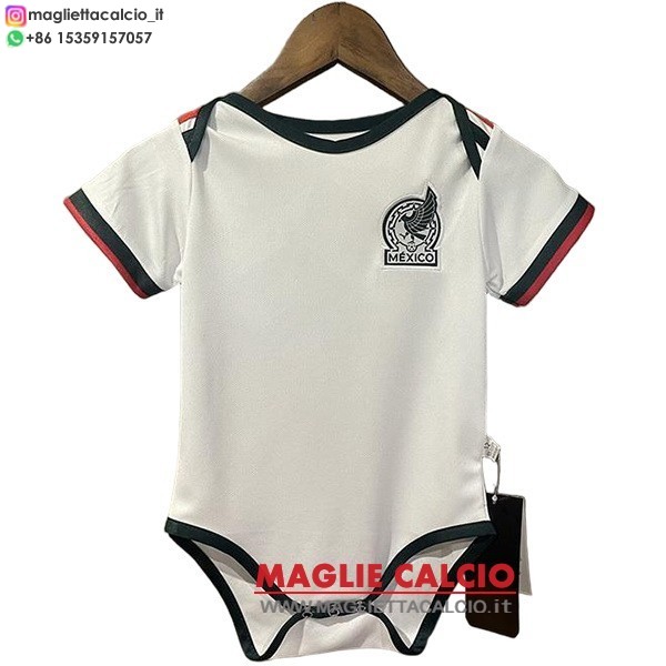 nuova seconda maglietta Messico tutine bambino 2026