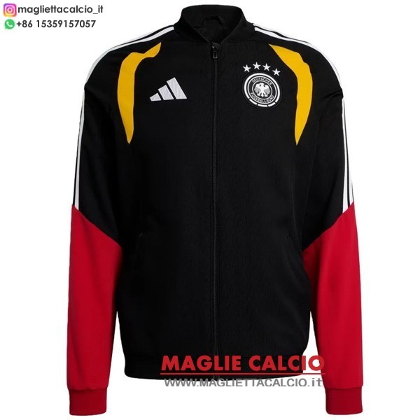 germania nero i rosso giacca full zip allenamento 2026