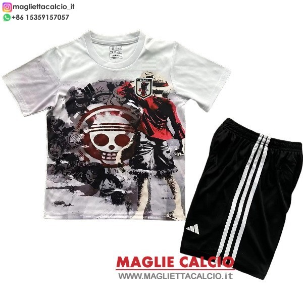 speciale magliette bambino Japon 2026 Bianco I Nero