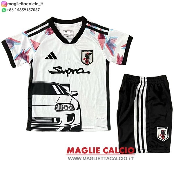 speciale magliette bambino Japon 2026 Bianco III Nero