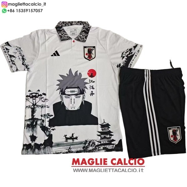 speciale magliette bambino Japon 2026 Bianco IIII Nero