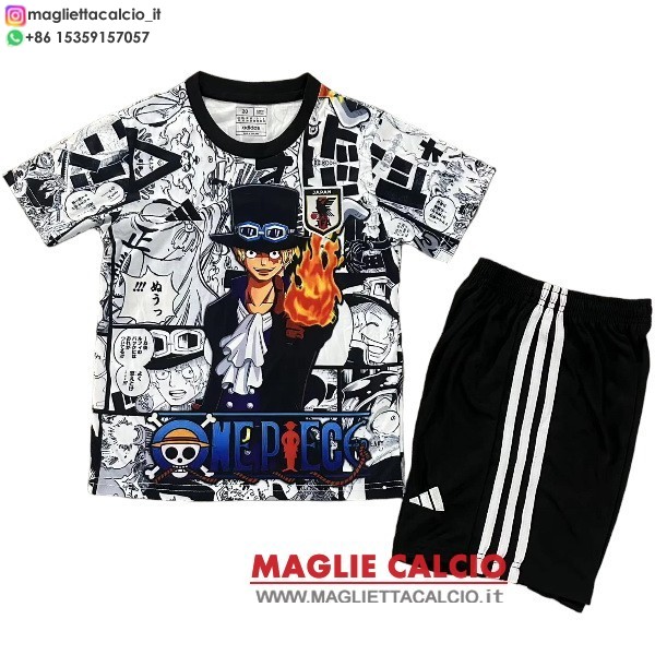 speciale magliette bambino Japon 2026 Bianco Nero Blu