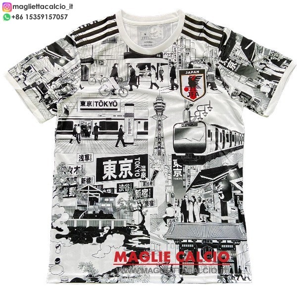 tailandia nuova speciale magliette nazionale japon 2026 Bianco II Nero