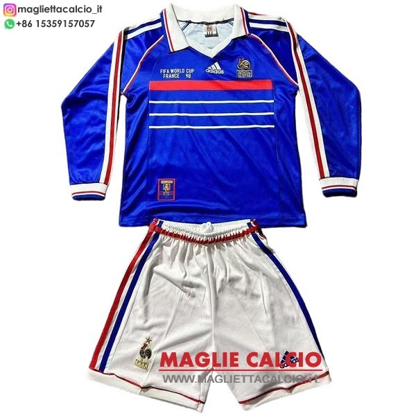prima ml magliette francia bambino retro 1998