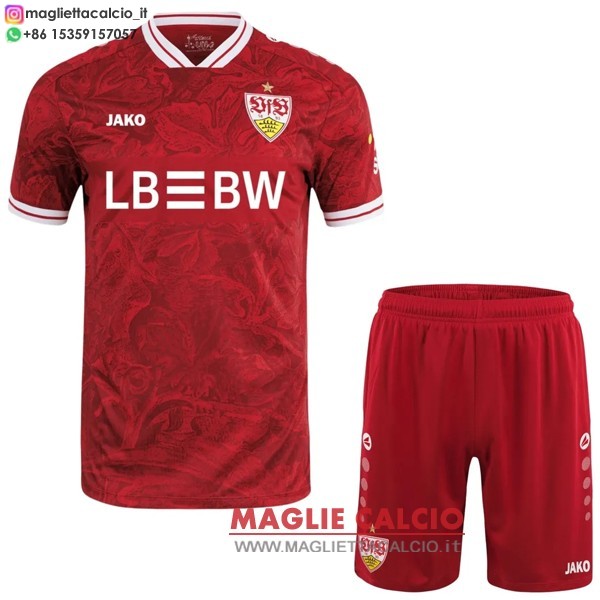 nuova seconda magliette stuttgart set completo bambino 2025-2026