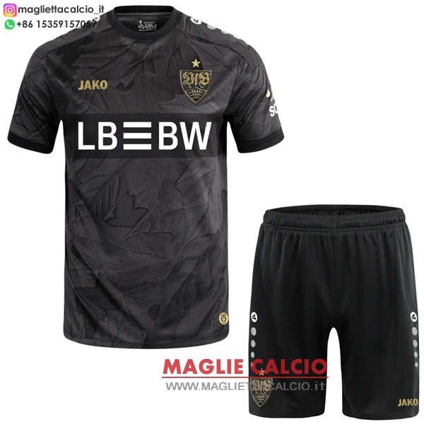 nuova terza magliette stuttgart set completo bambino 2025-2026