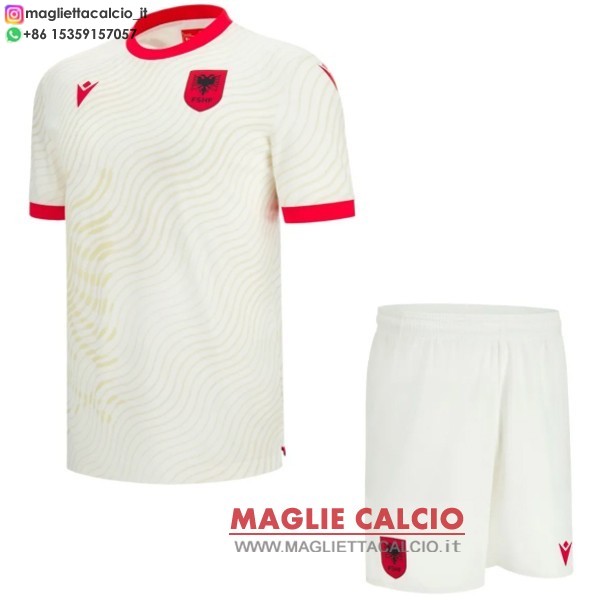 nuova seconda magliette albania set completo bambino 2026