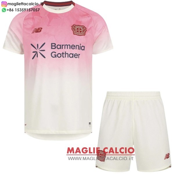 nuova seconda magliette Bayer 04 Leverkusen bambino 2025-2026