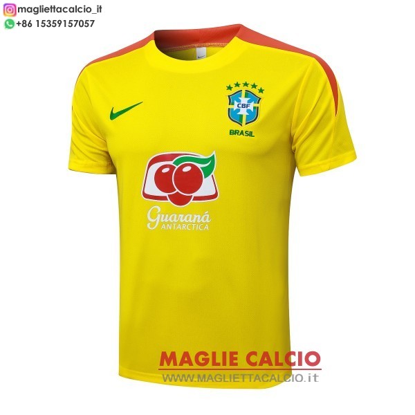 formazione divisione magliette brasile 2026 giallo arancione
