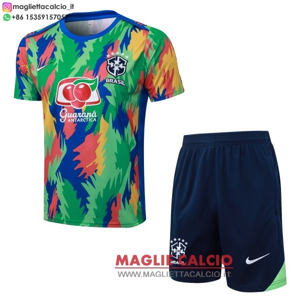 formazione set completo divisione magliette brasile 2026 verde giallo nero