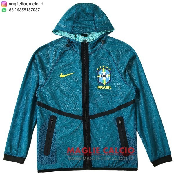 nuova brasil giacca a vento verde 2026
