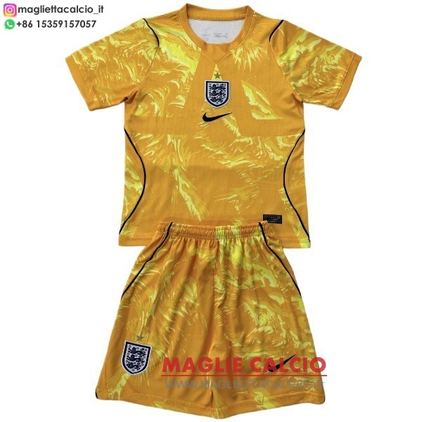 Portiere magliette inghilterra bambino 2026 Giallo