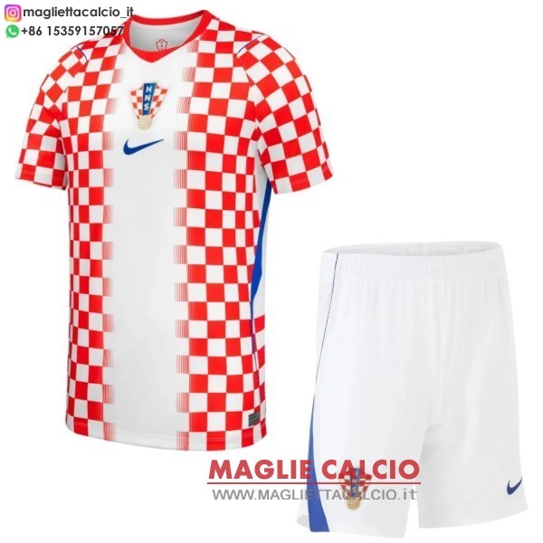nuova prima magliette croazia set completo bambino 2026